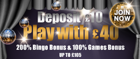 Bingo Ballroom Deposit £10 Play With £40
