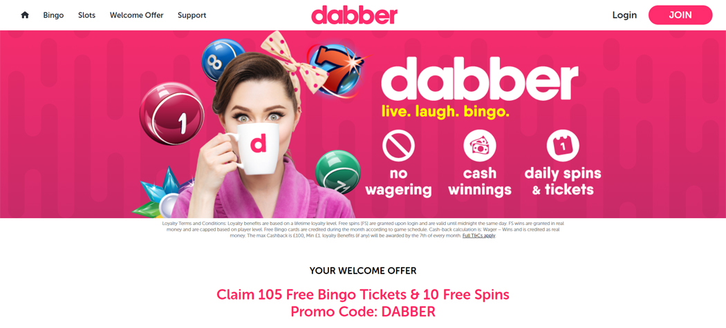 Dabber Bingo Promo